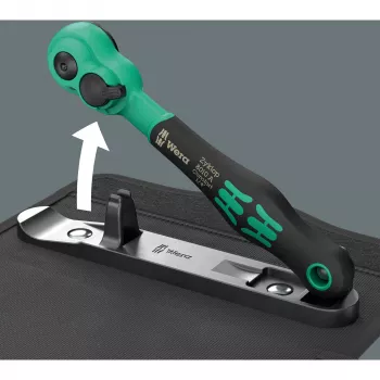 Wera 8100 SA 13 Zyklop Speed Ratchet 1/4 inch Drive, 152 mm, Chrome Vanadium 05004022001
