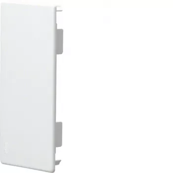 Koncová krytka HAGER pro kabelový žlab FB 60x130 mm, dopravní bílá (FB6013069016)