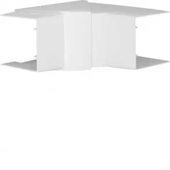 Vnitřní roh Hager LFF6006049016 dopravní bílá pro kabelový kanál 60x60 mm