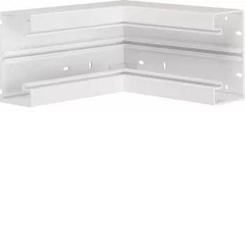 Vnitřní roh Hager BR6513049016 pro parapetní kanál 130x68 mm, čistě bílá
