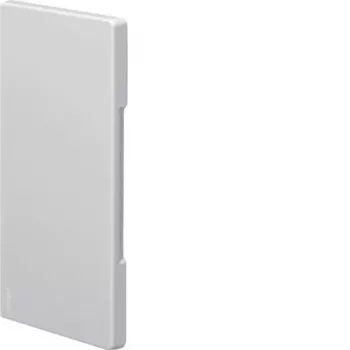 Koncový díl s krytím řezu HAGER BR8517069016 dopravní bílá pro kanál tehalit.BR 170x65