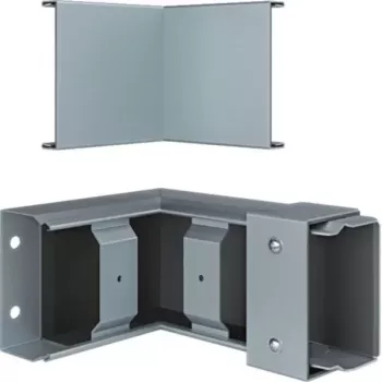Vnitřní roh Hager FWK-Plus 60x100 mm pozinkovaný tvarovka kabelového kanálu pro požární ochranu FWKP601004VERZ