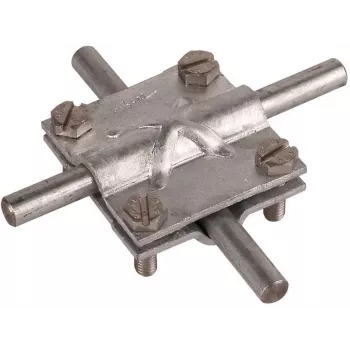 DEHN 314300 Cross Connector St/tZn for Round Conductors 8-10 mm