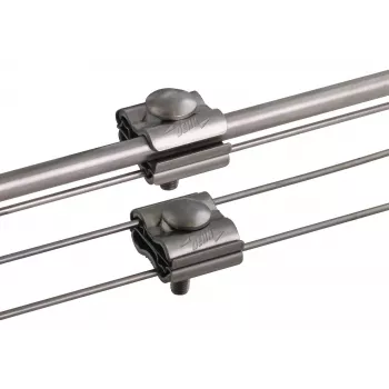 DEHN UEK810AQ3450M8V4A 540270 connection clamp, stainless steel V4A