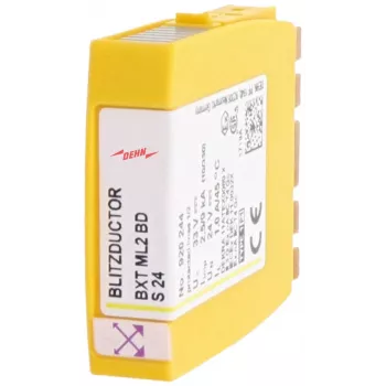 Modul kombinovaného svodiče bleskového proudu a přepětí DEHN BXT ML2 BDS24 typ 2, 24 V DC, 2pólový, DIN lišta 920244