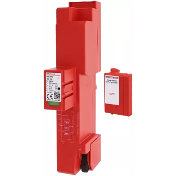 Svodič bleskového proudu DEHN DSH ZP 2 TNC 255 typ 1+2 pro systémy TN-C 909530