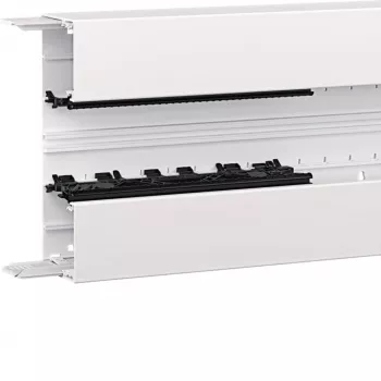 Spodní díl parapetního kanálu Hager BRN6521019016, 65x210 mm, čistě bílá, 2 m