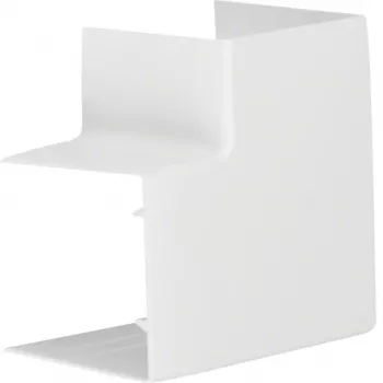 Plochý úhelník Hager LFF6006059016 60x60 mm bílý
