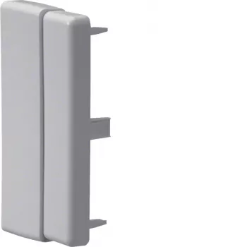 Koncovka Hager LFF6011067035 pro kabelový kanál 60x110 mm, světle šedá