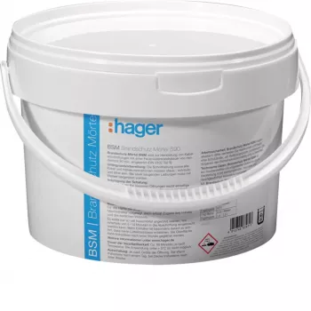 Protipožární malta Hager S90 3 kg sáček BSM0003