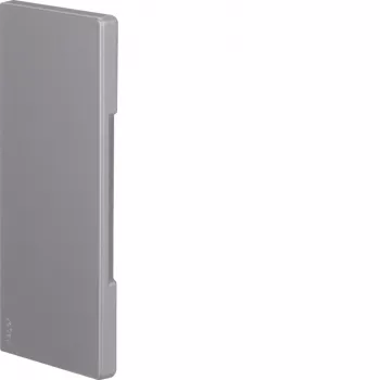 Koncový díl Hager BR6517067035 pro kabelový kanál řady BR, 65x170 mm, bez halogenů, světle šedá