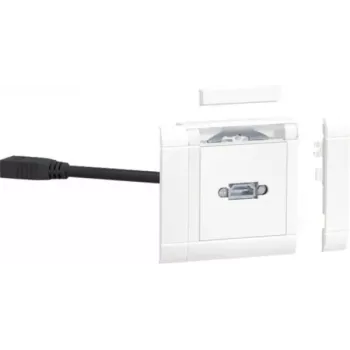 HDMI vložka Hager GMSET019016 pro parapetní kanálové systémy