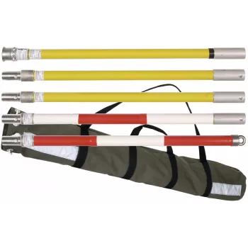 DEHN 769515 earthing rod, 6-part, for SQL, L 4855 mm
