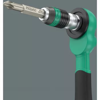 Přepínací ráčna Wera 8100 SA 15 Zyklop 1/4 inch s otočnou hlavou a rukojetí Kraftform 05005542001