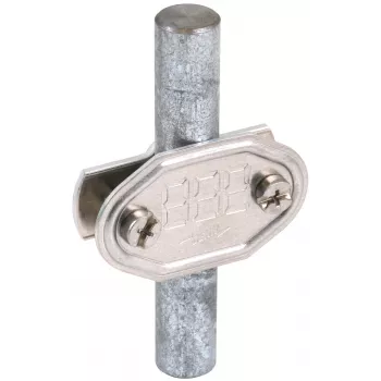 Hliníkový číselný štítek DEHN NS 16 7SEG AL NS 16, ražený, 7místný, vodič 16 mm, přírodní hliník 484001