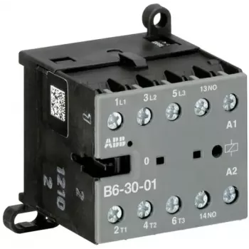 ABB B6-30-01 Mini Contactor 220-240V AC 3NO+1NC 6A GJL1211001R8010