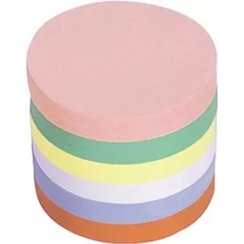 Kulaté komunikační karty MAGNETOPLAN HOLTZ, 100 mm, 20 ks, bílé 111151610