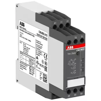 Relé ochrany motoru ABB CM-MSS.41S 1SVR730712R1200, 24-240 V AC/DC, 2 přepínací