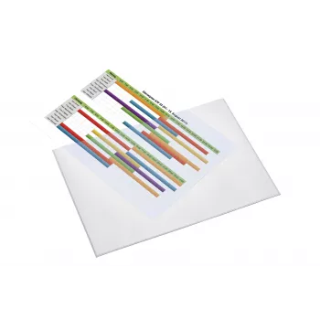 Magnetická kapsa Magnetoplan A4, samolepicí magnetická průhledná kapsa na dokumenty s celoplošnou trvalou magnetizací (1120100)