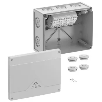 Rozvodná krabice SPELSBERG Abox Pro SL-16², IP66/IP67/IP69, 16 mm², 5pólová, šedá 41644001