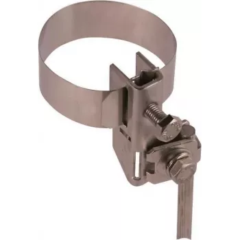 Objímka trubky DEHN BRS 27.89 AK1X10 2X6.8 V2A z nerezové oceli pro ochranu před bleskem 540103