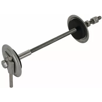 Uzemňovací/prostupka stěnou DEHN 478450, tloušťka stěny 500-700 mm, délka 720 mm, nerezová ocel