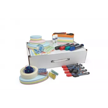 MAGNETOPLAN HOLTZ Školící sada Basic, kartonový kufr s 2 800 díly, shodná s moderátorským kufrem 11115 (11000)