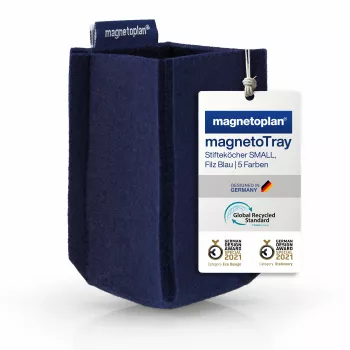 Držák na pera magnetoplan magnetoTray small 1227614 modrý (1227614)