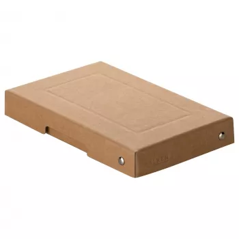 Úložná krabice FALKEN PURE 310 listů přírodně hnědá 12,0 x 18,5 x 2,5 cm, 1 ks 22001824000F