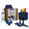 Sada Whiteboard Essentials MAGNETOPLAN HOLTZ modrá - houbička a magnetická odkládací plocha (1230914)