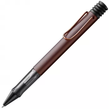 Kuličkové pero LAMY Lx hnědé se zlatým zdobením, černý inkoust 1234047