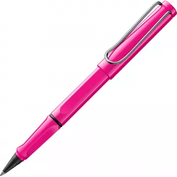 Roller LAMY safari růžový s modrou náplní (1240195)