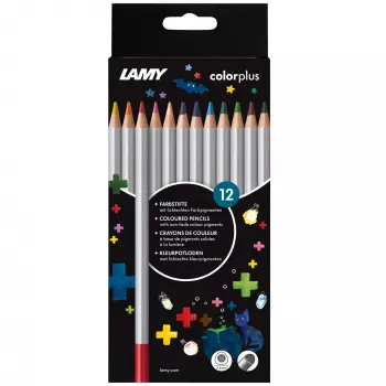 Barevné tužky LAMY colorplus sortiment 12 ks (1240239)