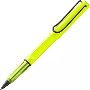 Roller LAMY Safari neonově žlutý, modrá náplň (1241857)