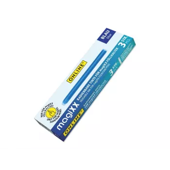 ONLINE magiXX Fountain Pen Ink Cartridges Blue 3-Pack (17107/12)