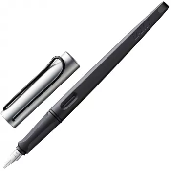 Plnicí pero LAMY joy 011 AL černo-hliníkové široký hrot (1215881)