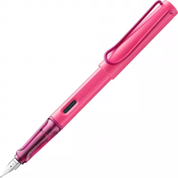Plnicí pero LAMY Safari Neon Pink se středním hrotem (M) - 1241892