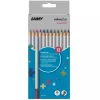Pastelky LAMY colorplus metallic, mix metalických barev, sada 12 ks (1235192)
