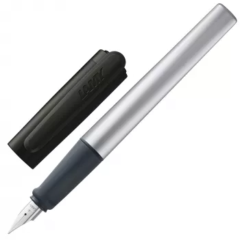 Plnicí pero LAMY nexx černé/stříbrné s hrotem A pro začátečníky 1235827