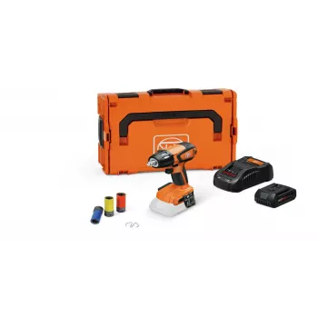 FEIN ASCD 18-300 W2 AS Cordless Impact Wrench 18 V 5.0 Ah Li-Ion with Battery, Charger, and Case 71151062000