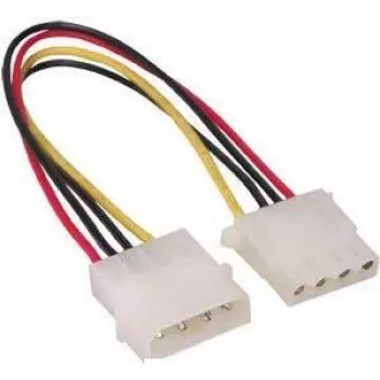 Prodlužovací napájecí kabel GoodConnections 5,25 inch 4pin Molex, interní, 20 cm (5021-4VL)