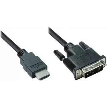 Kabel HDMI na DVI-D Single Link Good Connections 2 m černý 4510-DD2