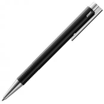 Kuličkové pero LAMY logo M+ – matná černá, střední černý inkoust 1236428