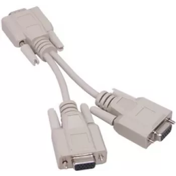 VGA Y rozbočovací kabel GoodConnections, 0,2 m, černý P-4302Y