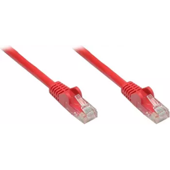 Síťový patch kabel GoodConnections Alcasa 30 m Cat6 U/UTP RJ45, červený 806U-300R