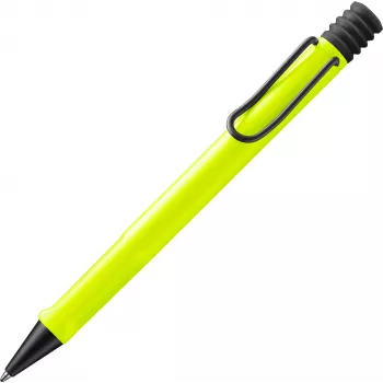 Kuličkové pero LAMY Safari neonově žluté s modrým inkoustem 1241856