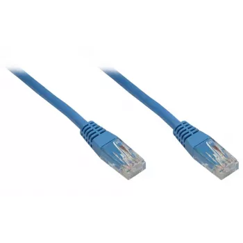 Patch kabel Good Connections Cat6 U/UTP, RJ45, modrý, 1 m 806U-010B