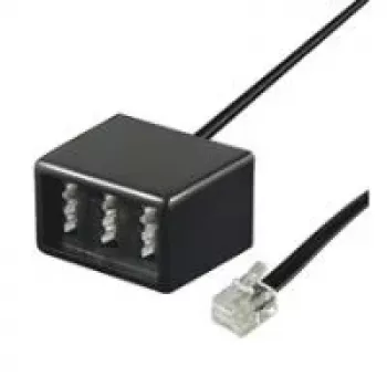 Telefonní adaptér Good Connections RJ11 (6P4C) samec na NFN zásuvku TAA-NFN