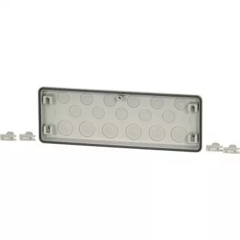 Příruba rozváděče Eaton FL4-3, šedý polykarbonát, 329 x 23 x 116 mm 017236