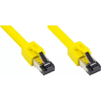 Ethernetový patch kabel GoodConnections Alcasa Cat8.1 S/FTP, RJ45, žlutý, 1,5 m 8080-015Y